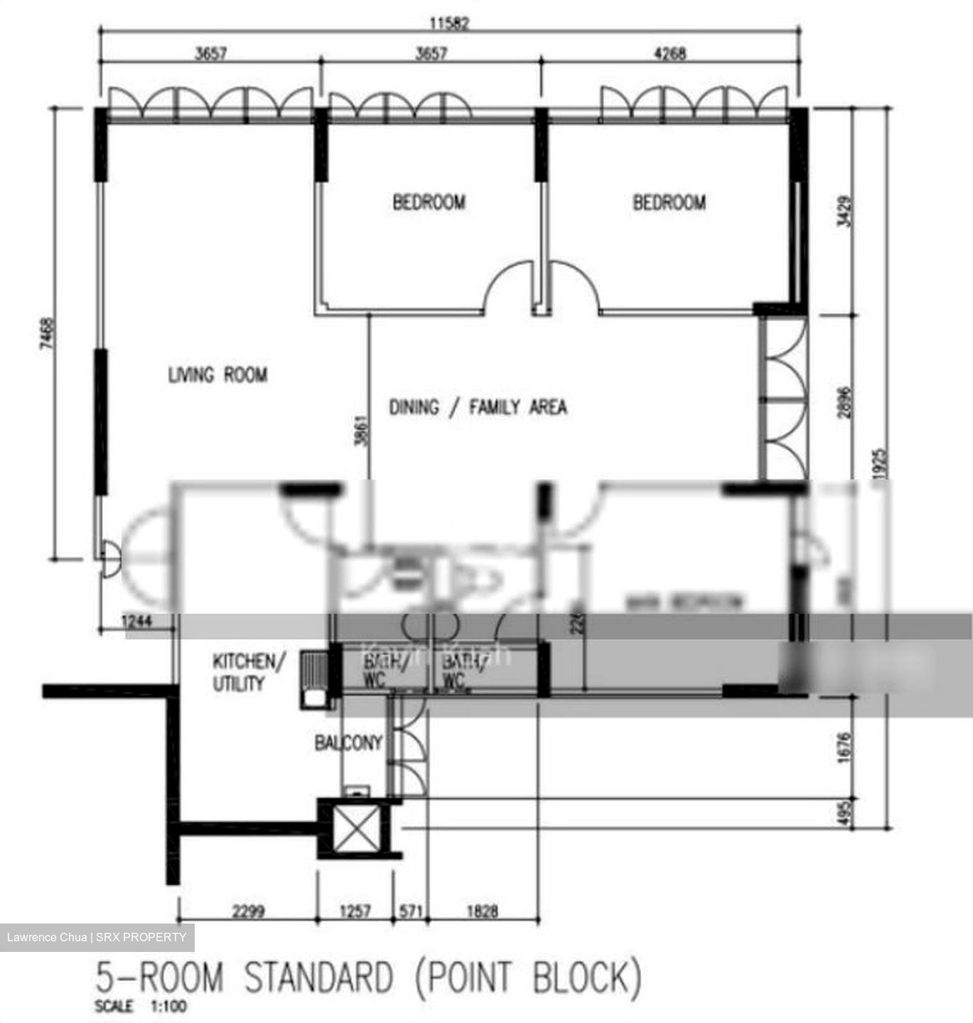 Blk 8 Lorong 7 Toa Payoh (Toa Payoh), HDB 3 Rooms #412138631
